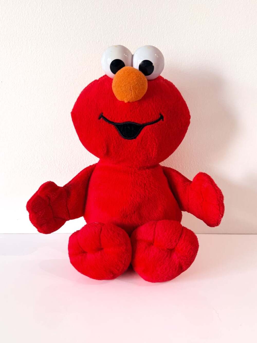 2002 Fisher-Price Sesame Street Elmo Plush Stuffed Animal Toy